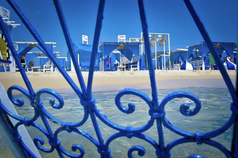 Sidi Bou Said à Plage Sidi Ali Mekki, Ghar El Melh, Bizerte, Menu, ..